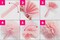 Pink Baby Shower Decorations for Girl with Its A Girl Banner, Baby Girl Letter Balloons, Flower Pom Poms, Paper Lanterns, Tassels (Rose Gold, Pink, Ivory, White Sprinkle Set)